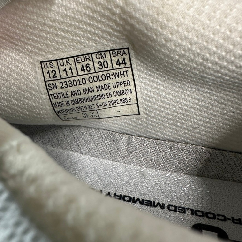 Skechers Hands Free Slip-ins Glide-Step Altus White Grey Sneakers Size 12 - Picture 10 of 14